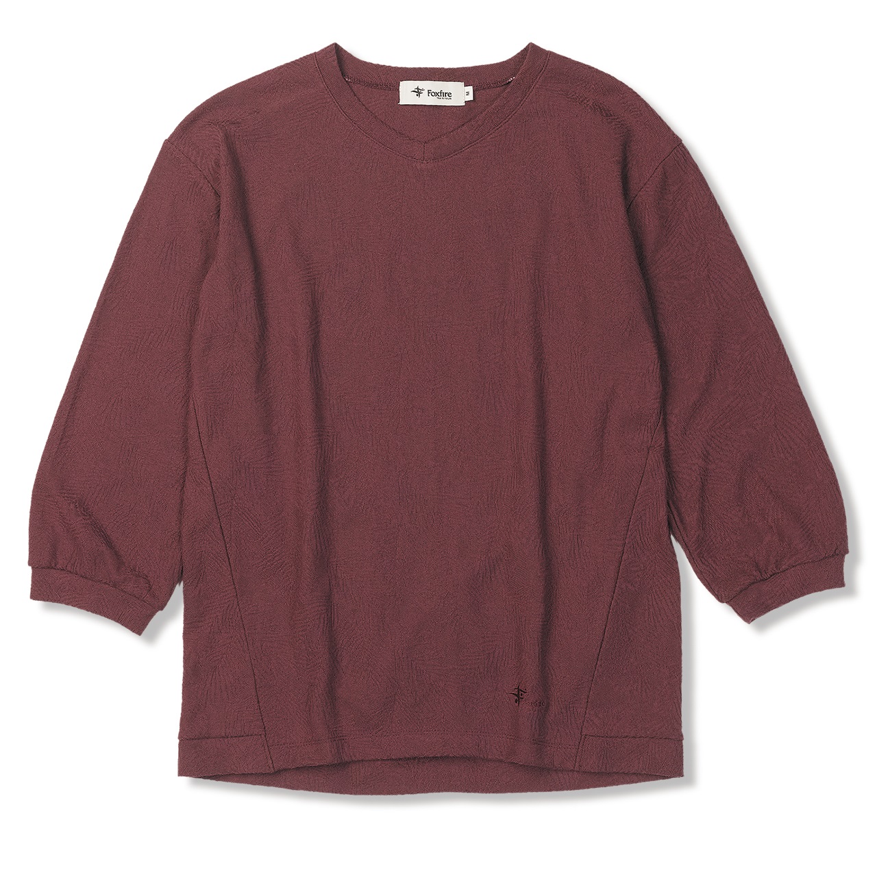 TSプランツジャカードクルー7/S (Women's)(マルーン-S)