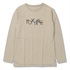 TS EXストレッチロゴクルー(サンド-S)