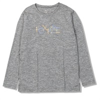 TS EXストレッチロゴクルー(グレー-S)