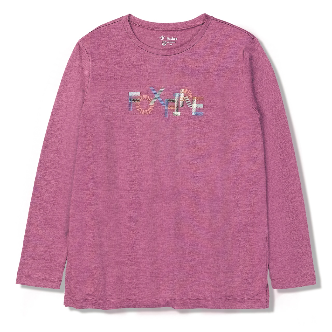 TS EXストレッチロゴクルー(オールドローズ-S)