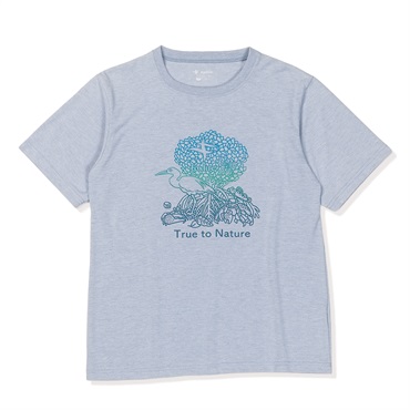 CシールドマングローブティーS/S (Women’s)(フェードブルー-S)