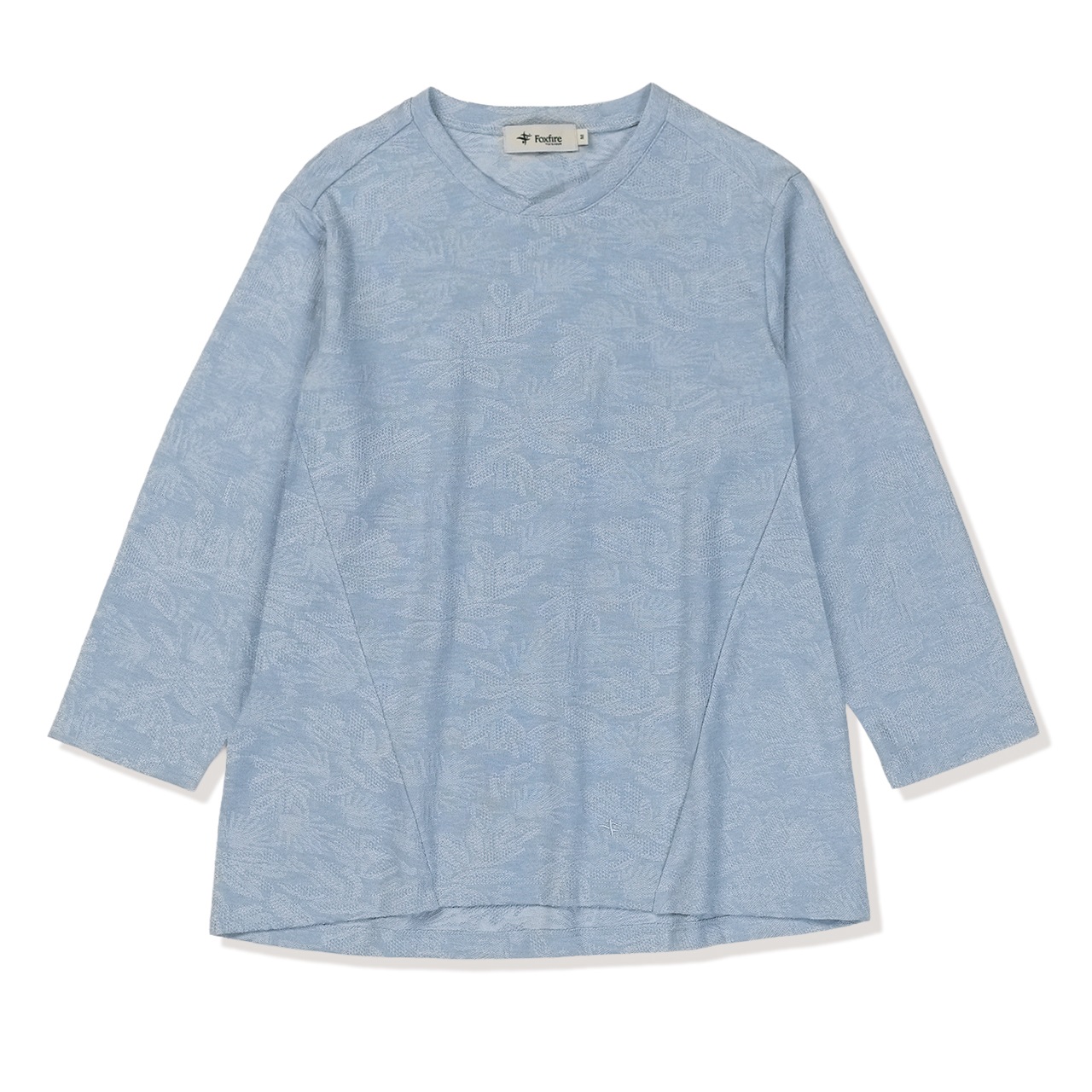 TSアイランドフラワージャカードクルー7/S (Women's) | Foxfire