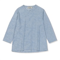 TSアイランドフラワージャカードクルー7/S (Women’s)(フェードブルー-S)