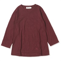 TSアイランドフラワージャカードクルー7/S (Women’s)(マルーン-S)