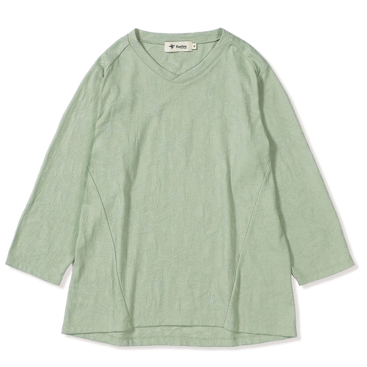 TSアイランドフラワージャカードクルー7/S (Women’s)(ミストミント-S)