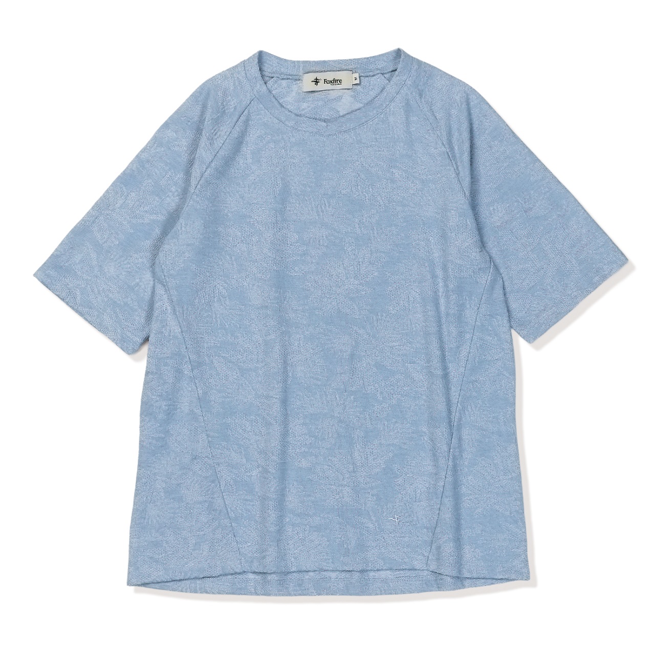 TSアイランドフラワージャカードティー (Women’s)(フェードブルー-S)