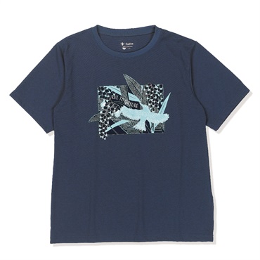 CシールドトロピカルティーS/S (Women’s)(ネイビー-S)