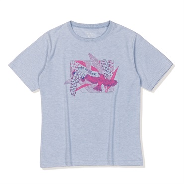 CシールドトロピカルティーS/S (Women’s)(フェードブルー-S)
