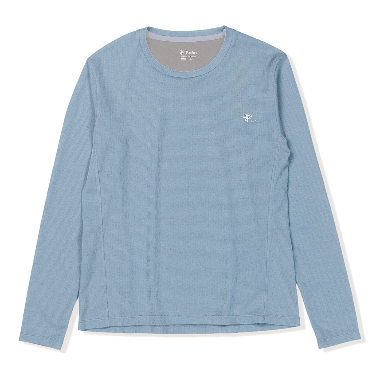 マイクログリッドウールクルー (Women’s)(ライトブルー-S)