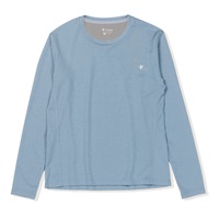 マイクログリッドウールクルー (Women’s)(ライトブルー-S)