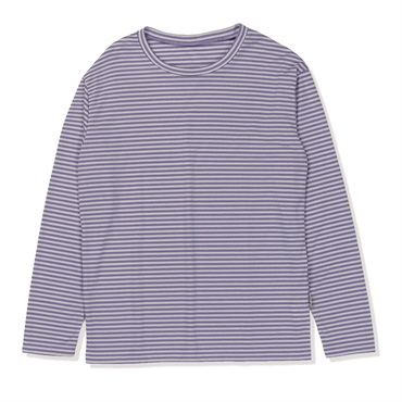 TSスムースボーダークルー (Women’s)(パープル-S)