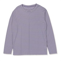 TSスムースボーダークルー (Women’s)(パープル-S)