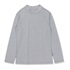 TSマイクロボーダーモックネック (Women’s)(ライトグレー-S)