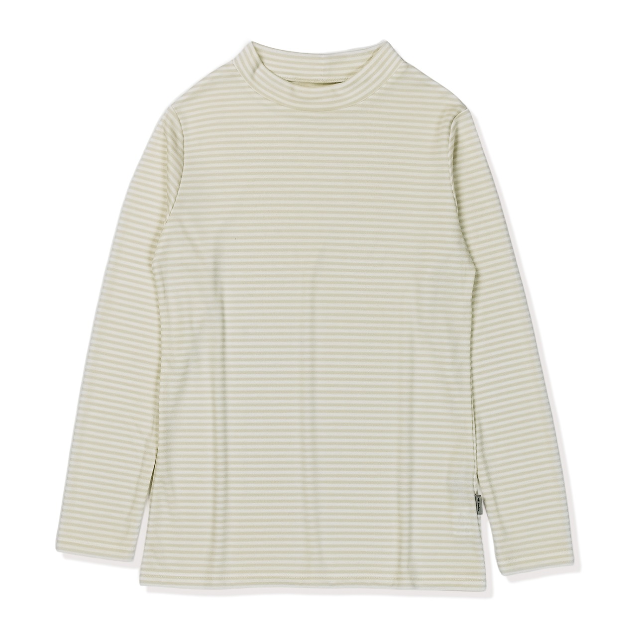 TSスムースボーダーモックネック (Women’s)(クリーム-S)