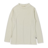 TSスムースボーダーモックネック (Women’s)(クリーム-S)