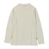 TSスムースボーダーモックネック (Women’s)(クリーム-S)