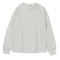 スラブリブラグランクルー (Women’s)(オフホワイト-S)