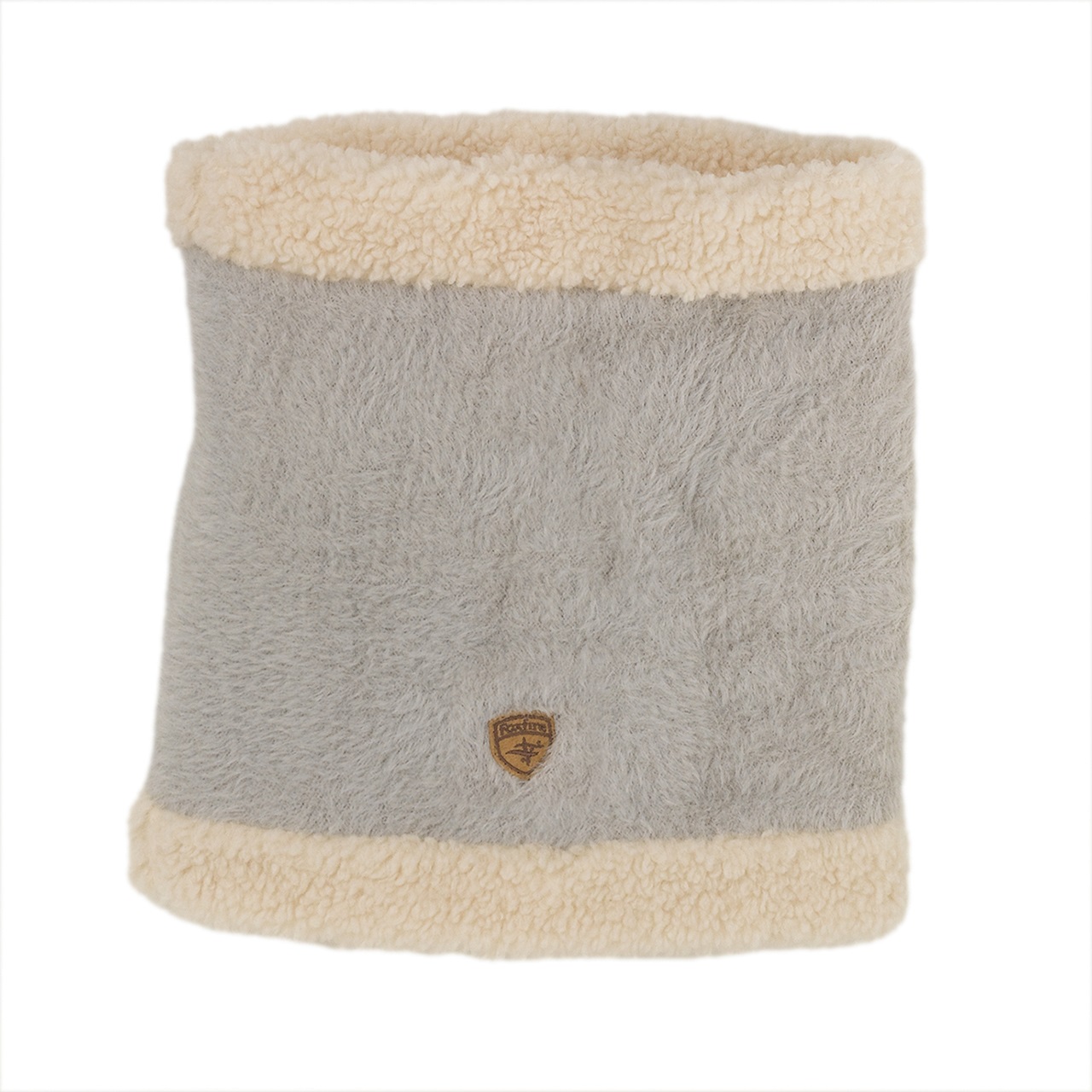 モールヤーンニットマフ(Women's)(ブルーグレー-ﾌﾘｰ)