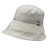 ディープブリムリネンハット (Women's)(ナチュラル-M)