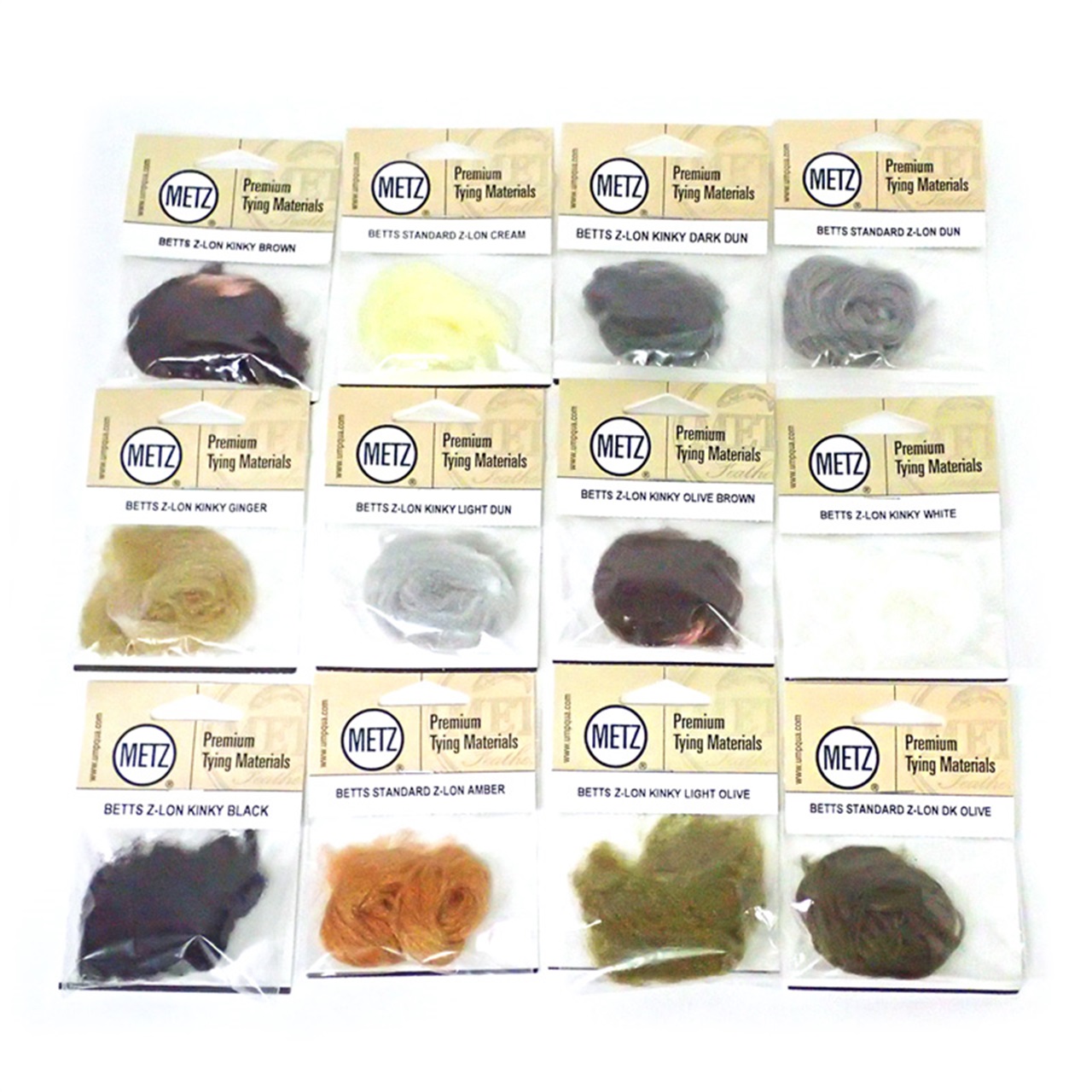 FLY FISHING フライフィッシング＊タイイングマテリアル　大量おまとめ品！＊TIEMCO AXSICO 　HARROP METZ　＊レア　貴重　マテリアル 完成品フライセット ニンフフライセレクション | TIEMCOフライ