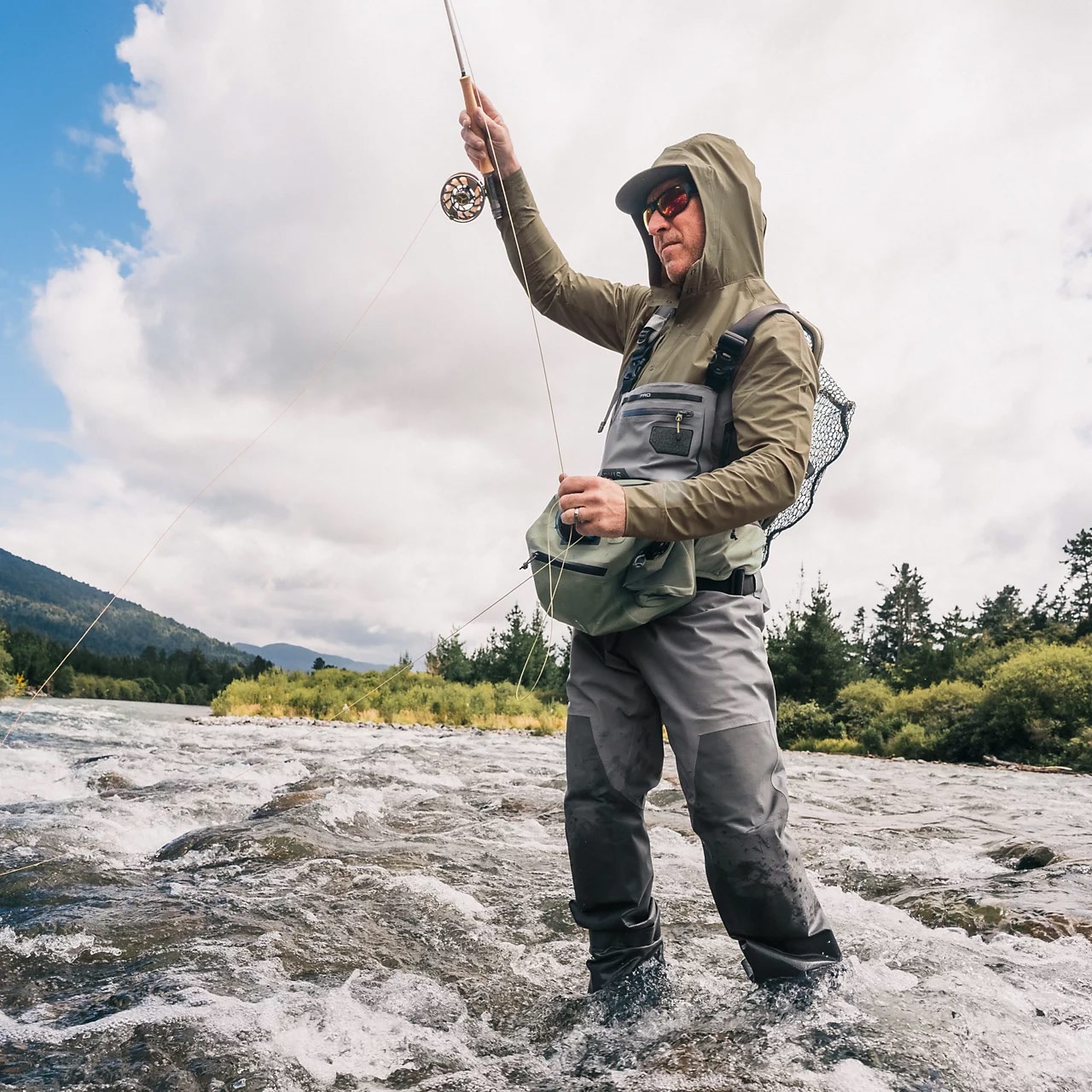 Orvis3M3F プロサンストレッチフーディー | TIEMCOフライフィッシング