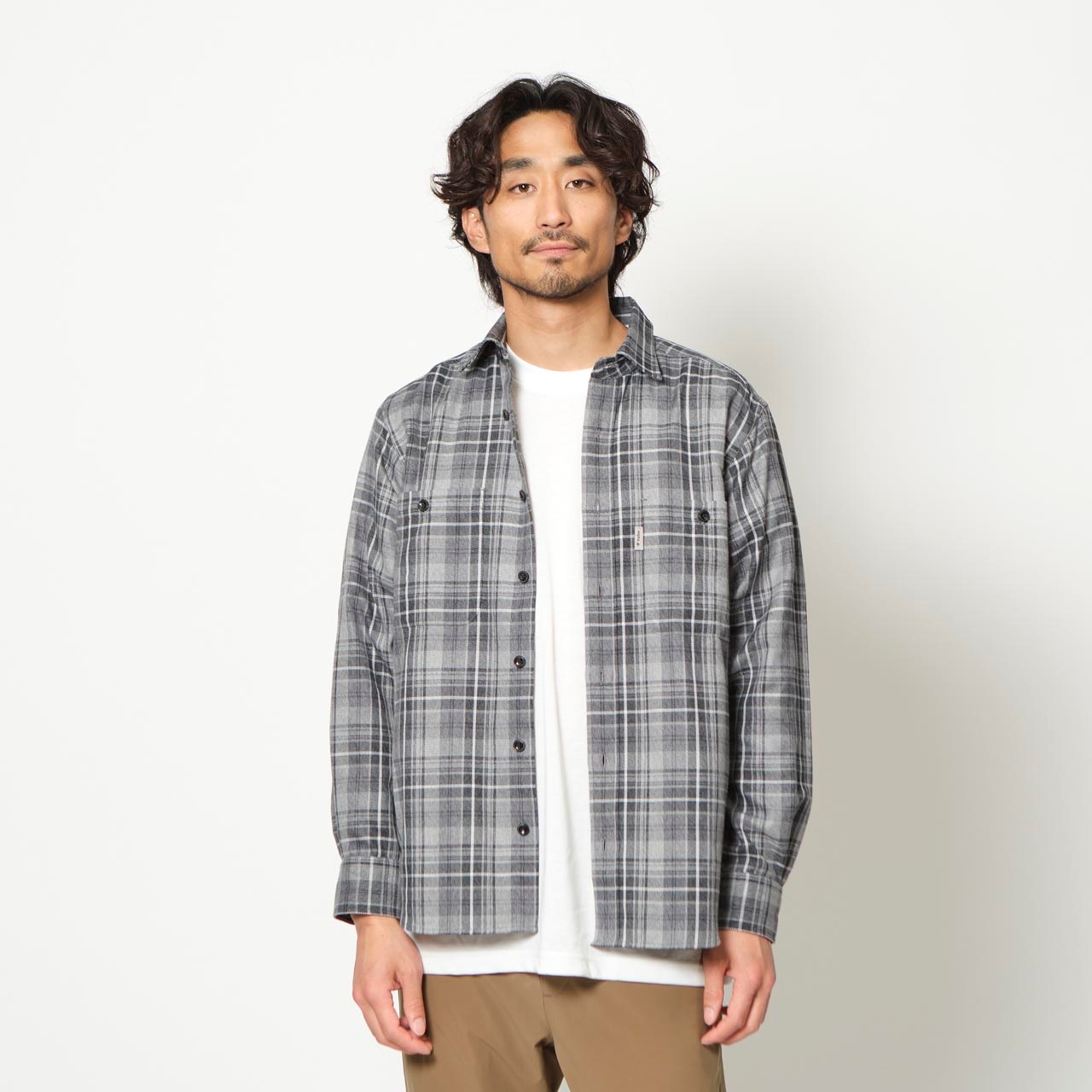 【美品】希少  Peak フィッシングシャツ ブラック M TSメランジチェックシャツ(Men's) | Foxfire ブランド公式サイト