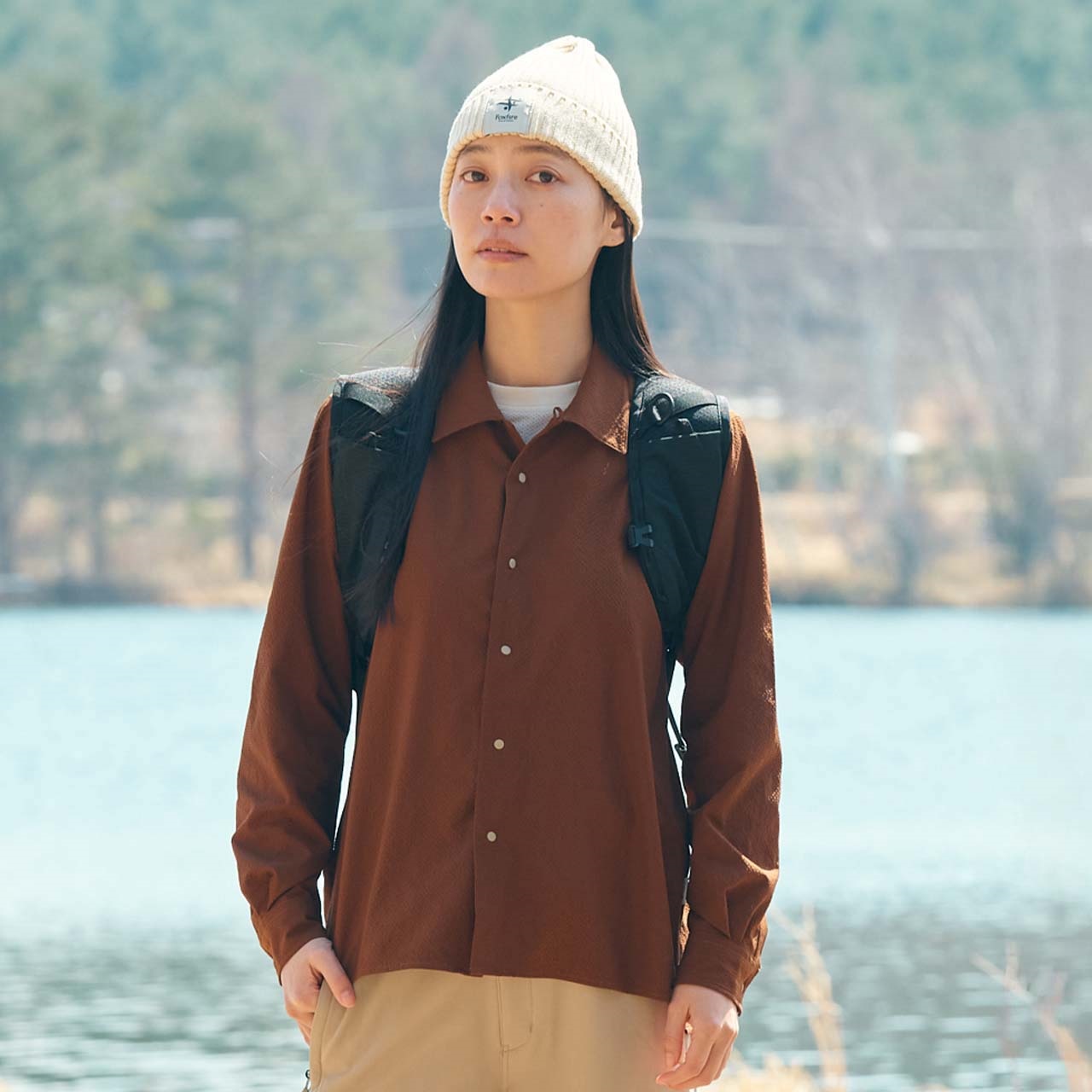 TSクリンクルシェルシャツ (Unisex) | Foxfire ブランド公式サイト