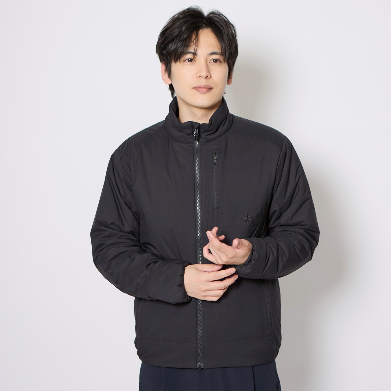 新品正規品【V12/size XL】フリース　ハイブリッド　キルティングアウター 新品正規品【V12/sizeL】フリース ハイブリッド キルティング