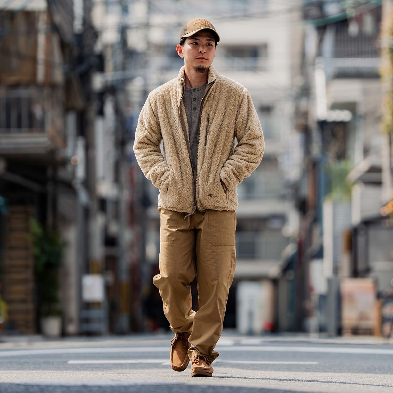 シャギーフリースフルジップ (Men's) | Foxfire ブランド公式サイト