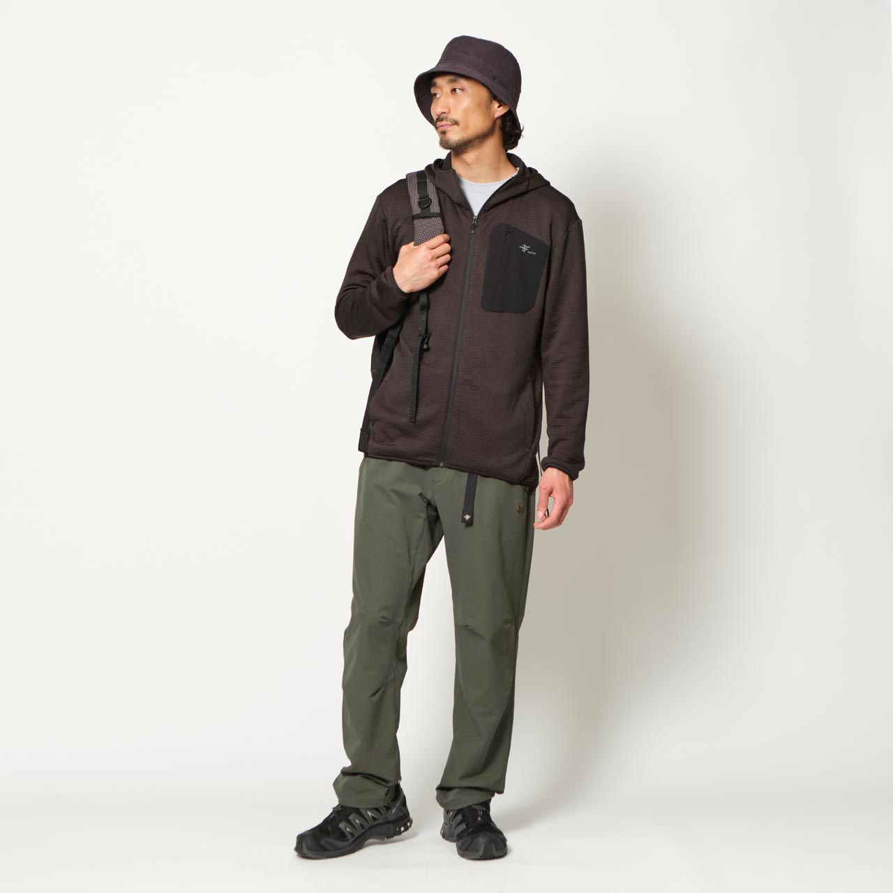 グリッドウールフーディ | Foxfire ブランド公式サイト | 公式通販