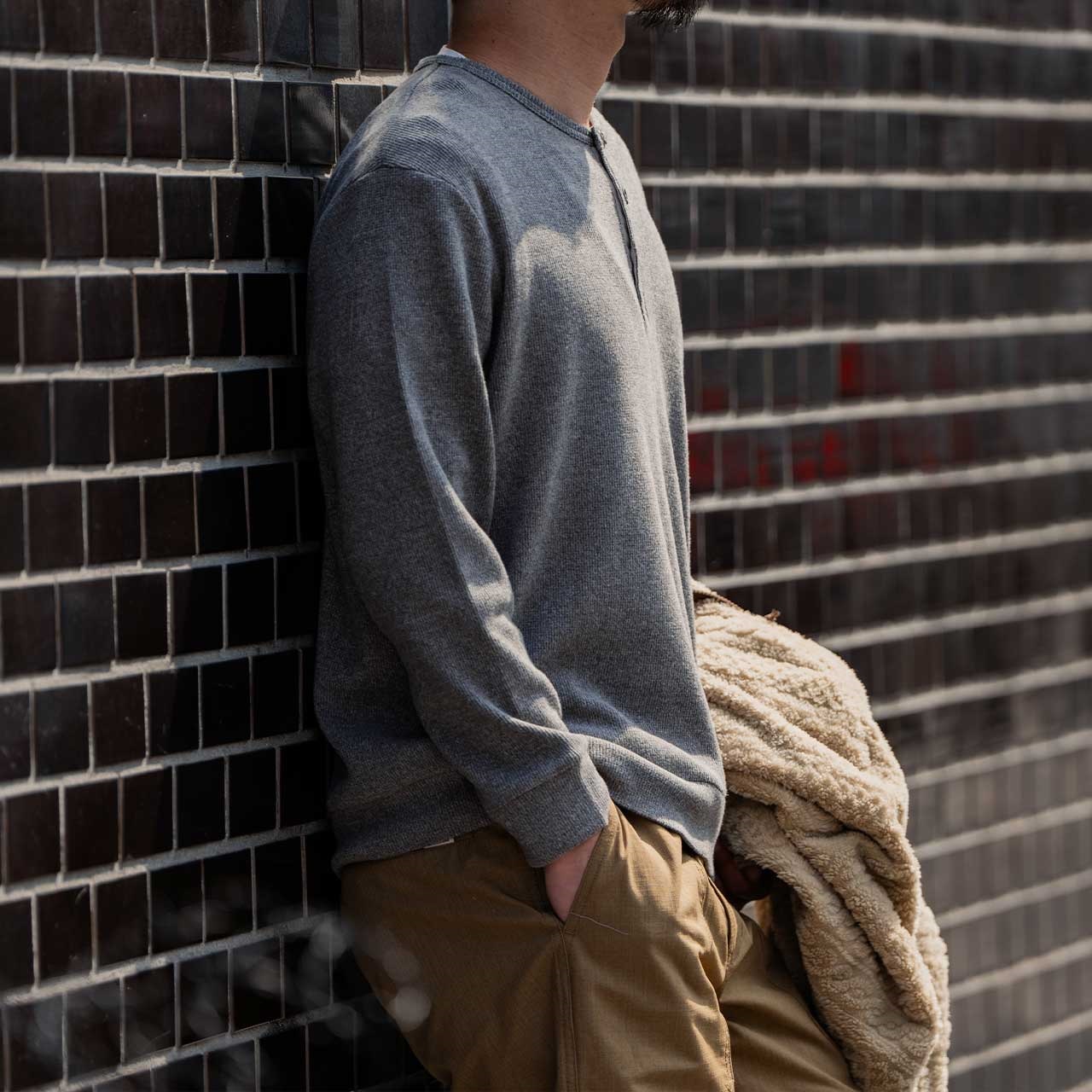 ミニワッフルヘザーヘンリー (Men's) | Foxfire ブランド公式サイト