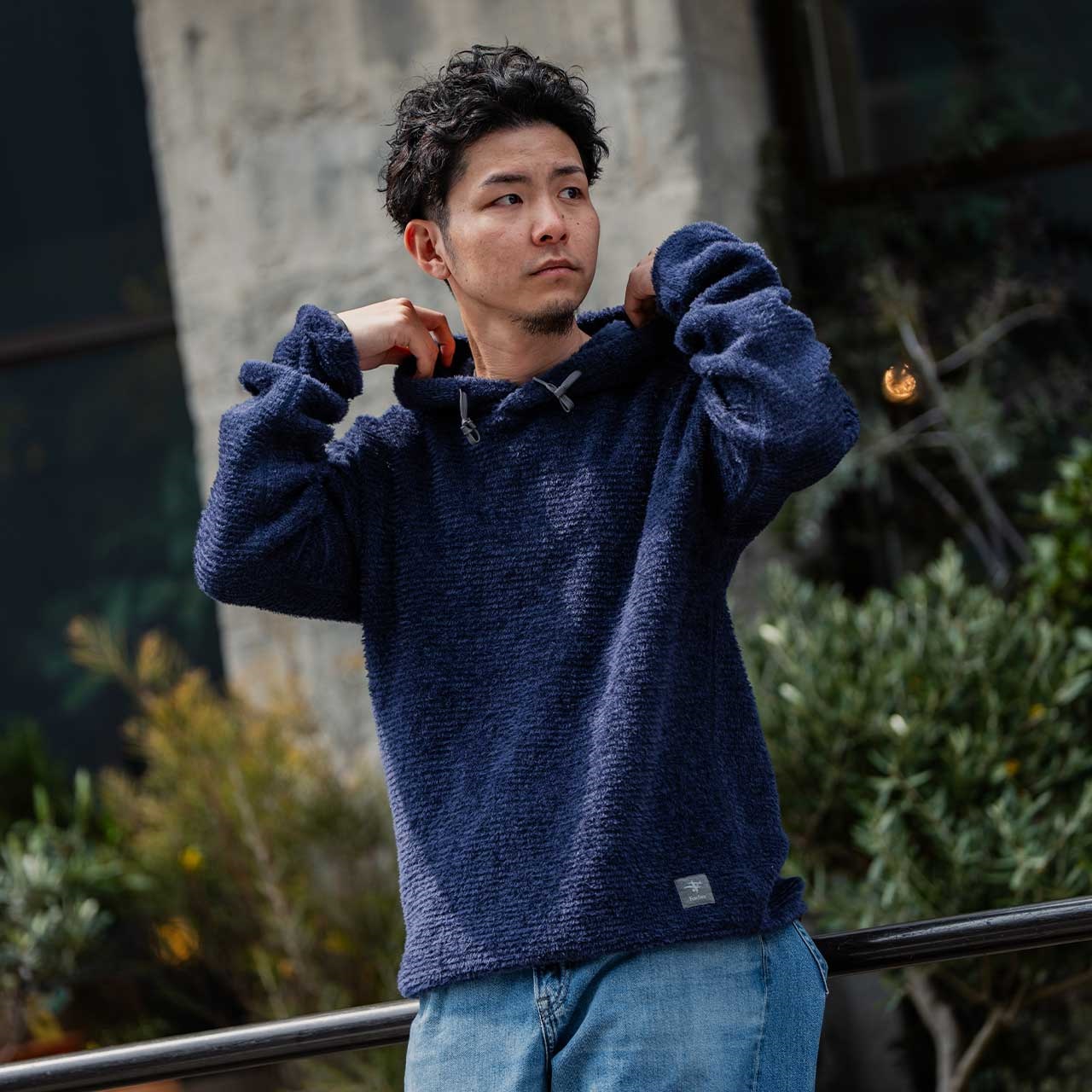 オクタヘリックスニットプルオーバーフーディ (Unisex) | Foxfire