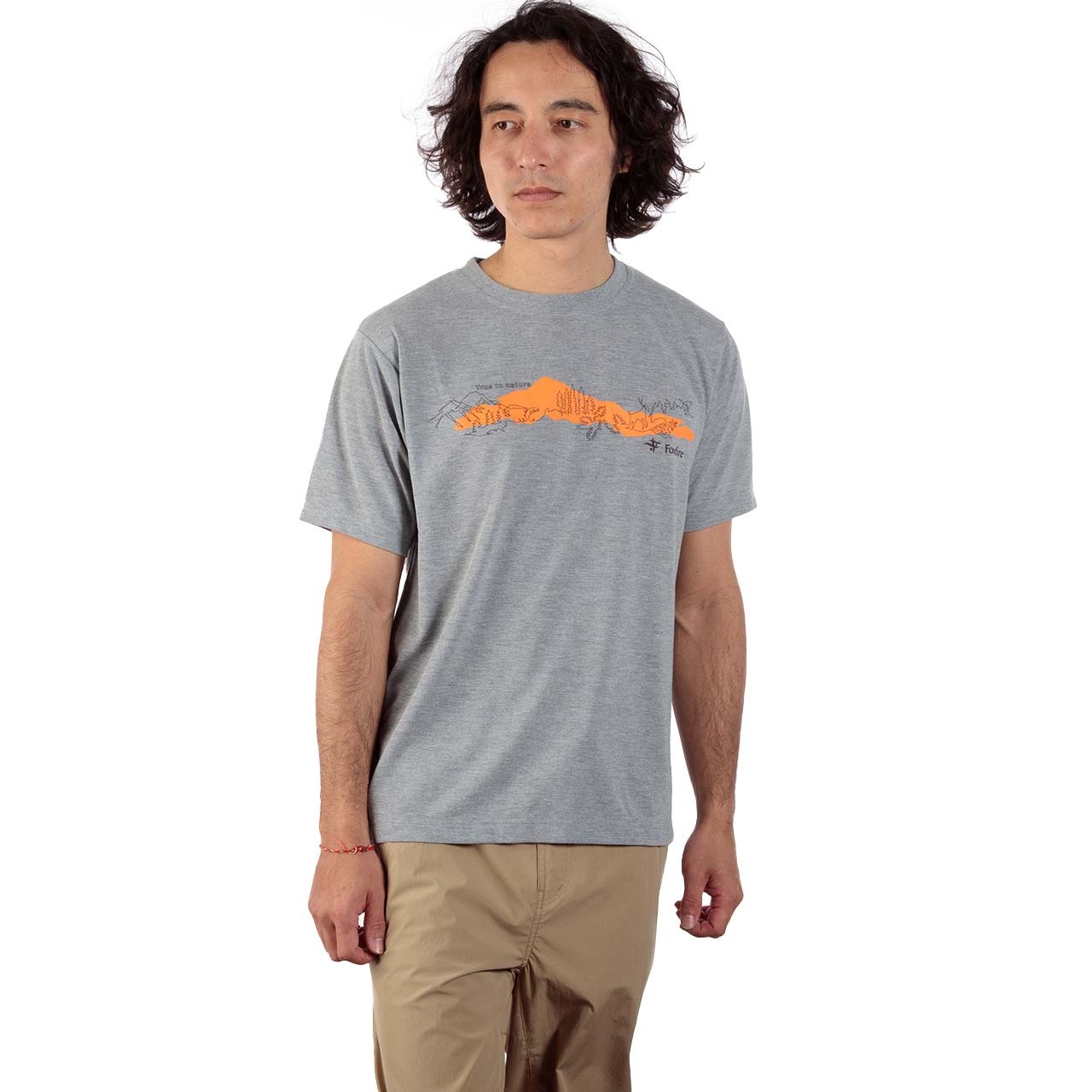 CシールドエンドレスライズティーS/S (Men's) | Foxfire