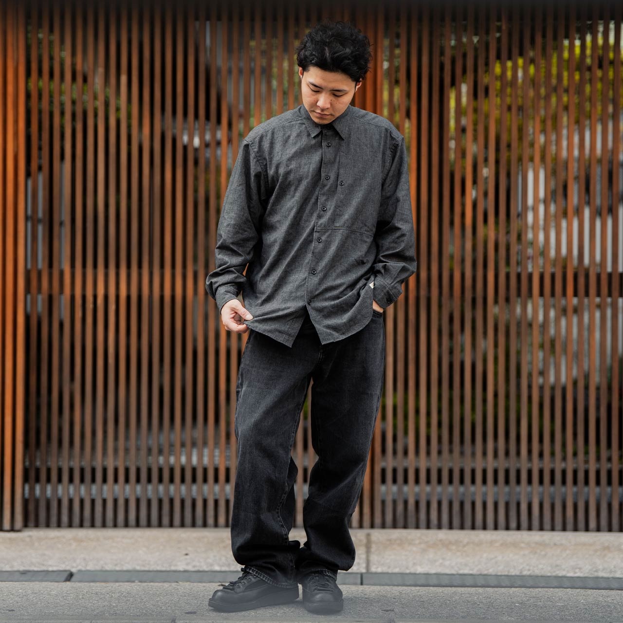 クールマックスシャンブレーシャツ (Men's) | Foxfire ブランド公式