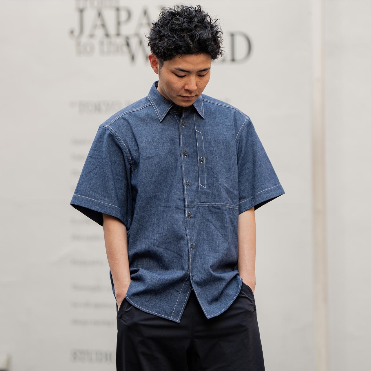 クールマックスシャンブレーシャツS/S (Men's) | Foxfire ブランド公式