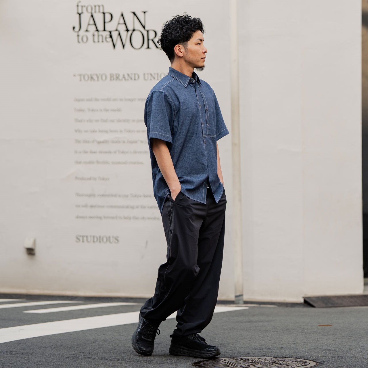 クールマックスシャンブレーシャツS/S (Men's) | Foxfire ブランド公式