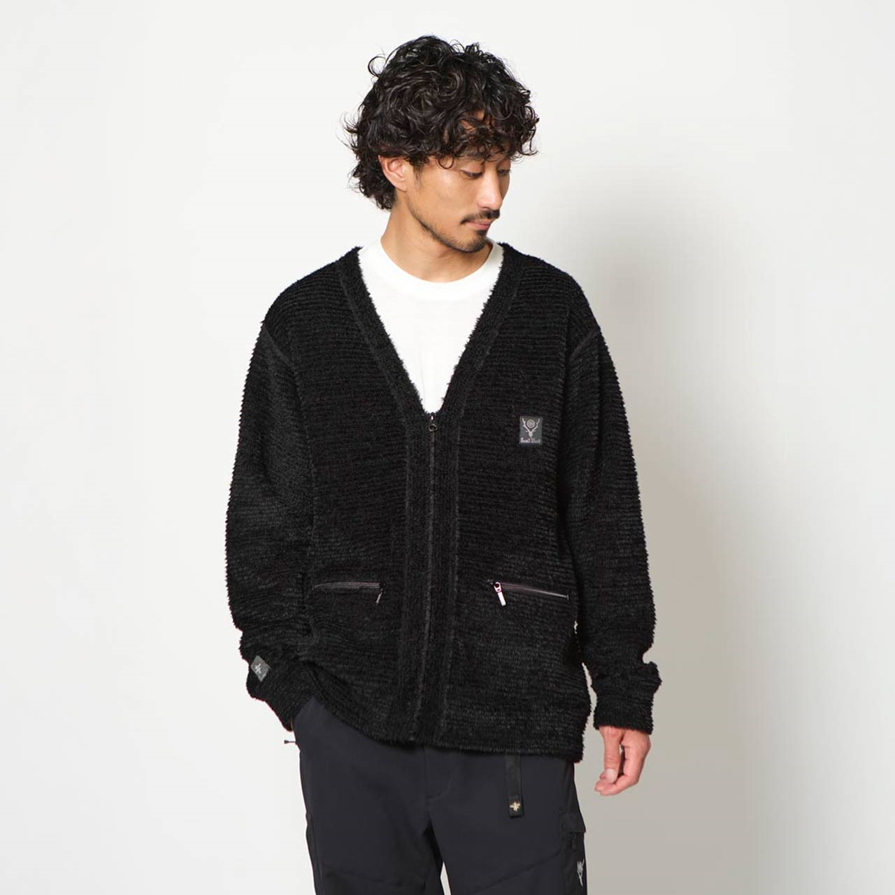South2 West8 × Foxfire オクタヘリックスニットカーディ | Foxfire