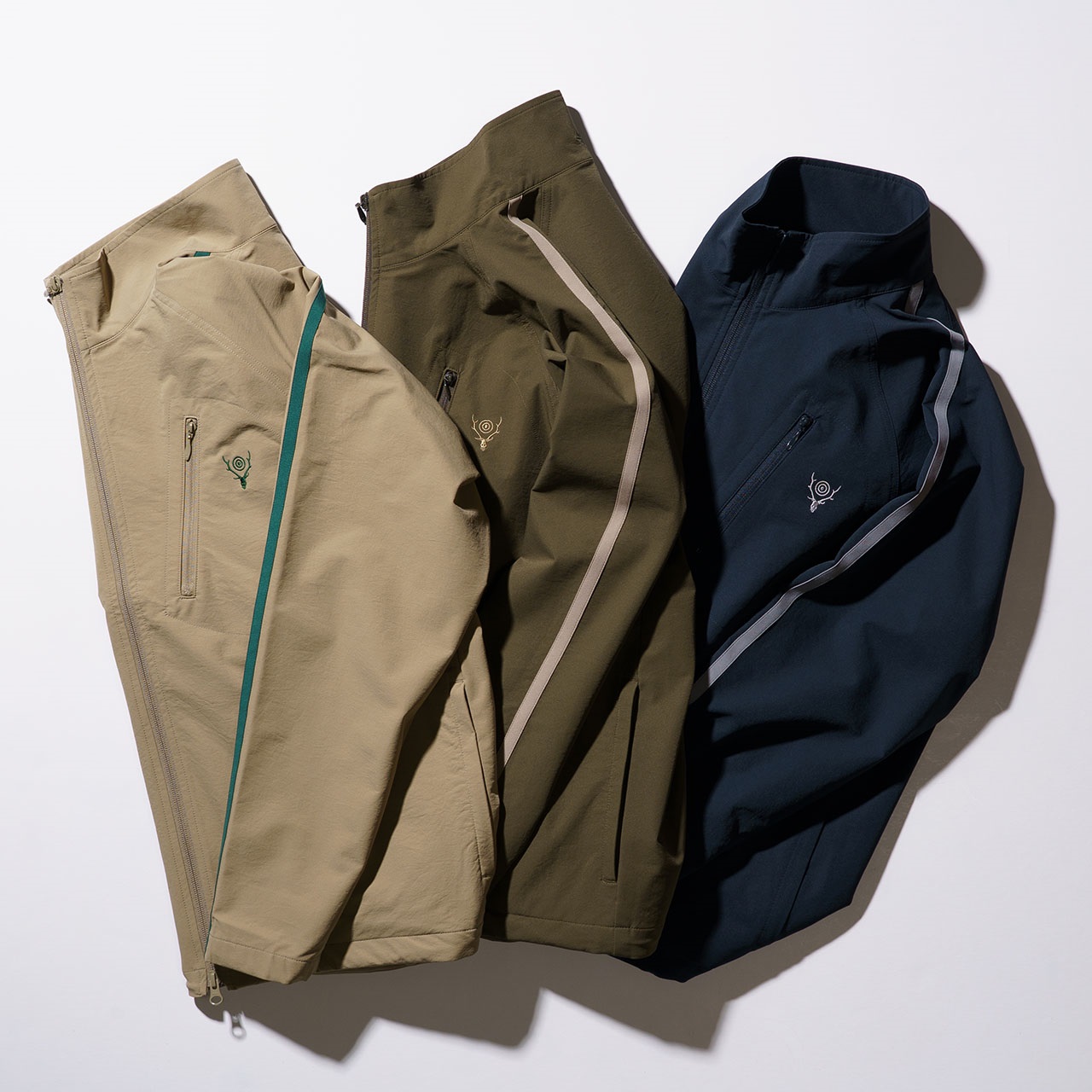 South2 West8 × Foxfire SL Zipped Trail Shirt SCORON | Foxfire