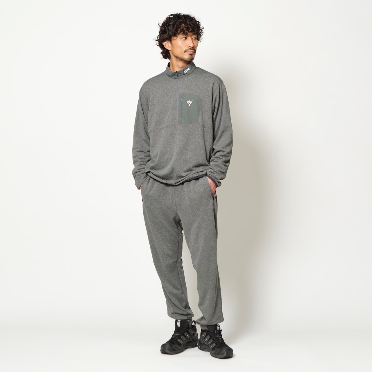 South2 West8 × Foxfire グリッドウールパンツ | Foxfire ブランド公式