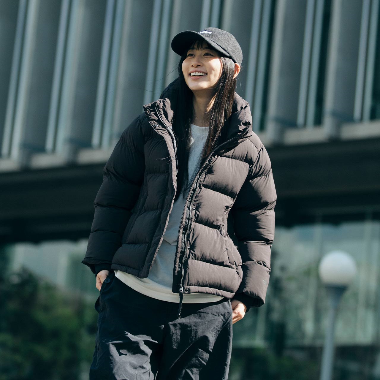 マイクロパフボリュームネックジャケット (Women's) | Foxfire