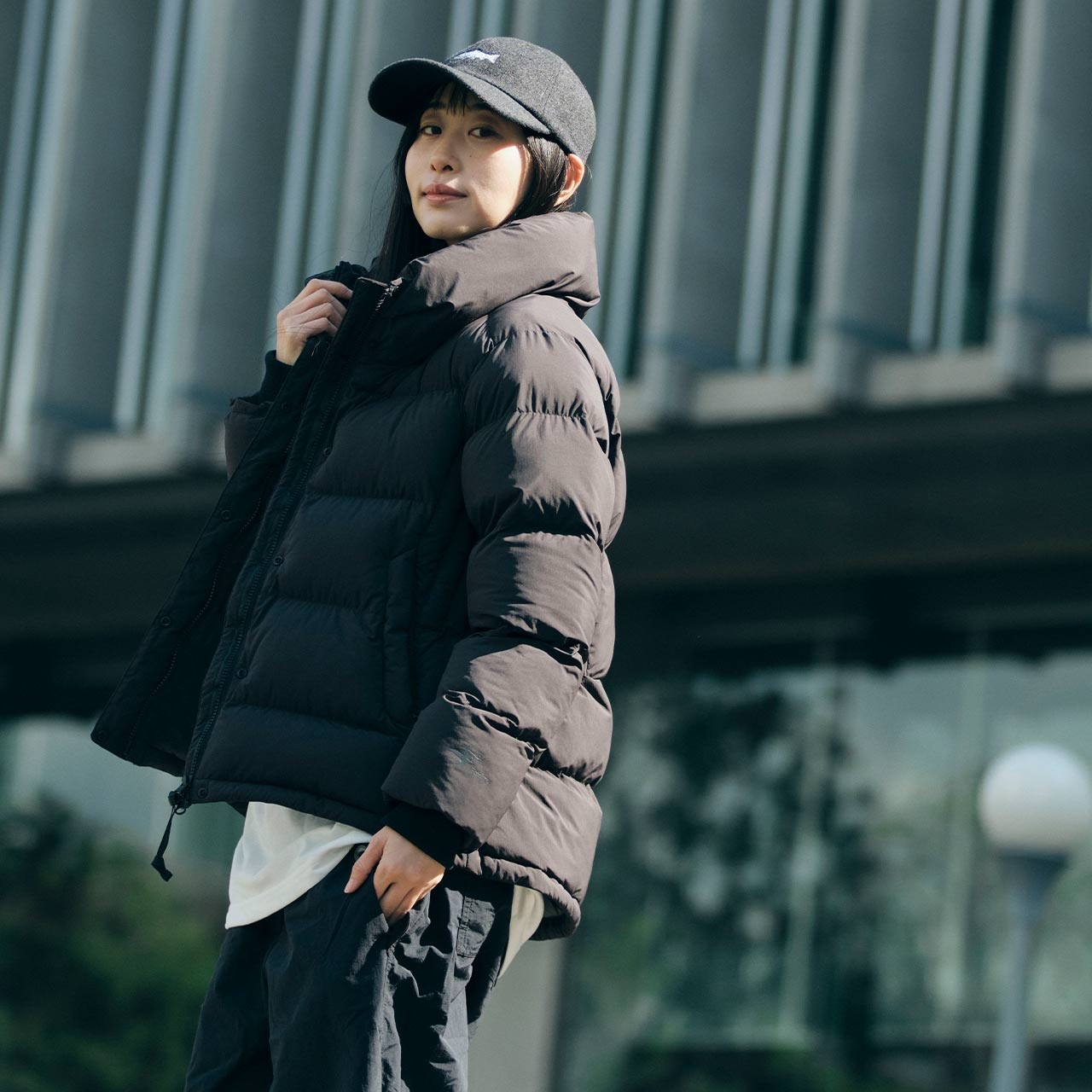 マイクロパフボリュームネックジャケット (Women's) | Foxfire
