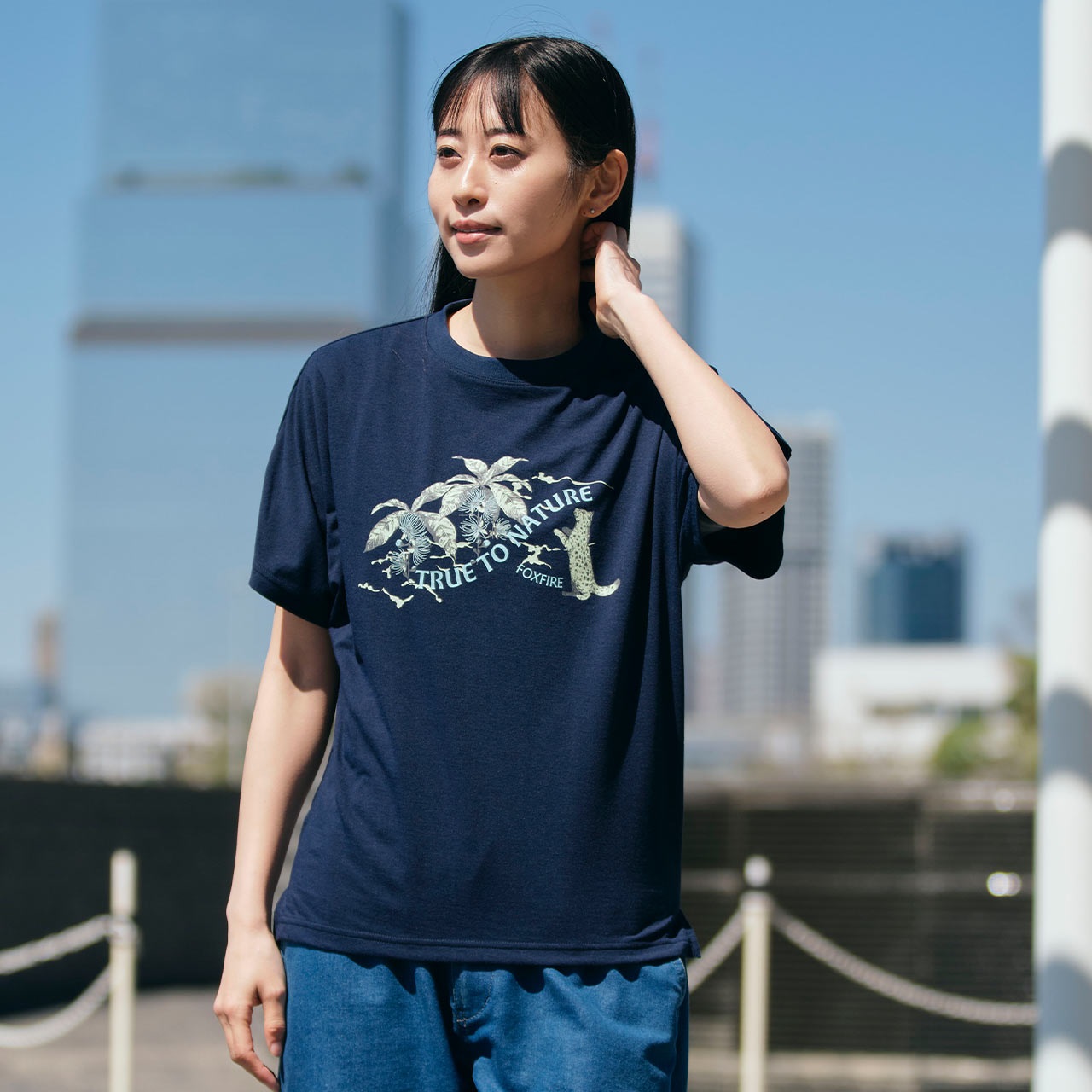 CシールドイリオモテティーS/S (Women's) | Foxfire ブランド公式