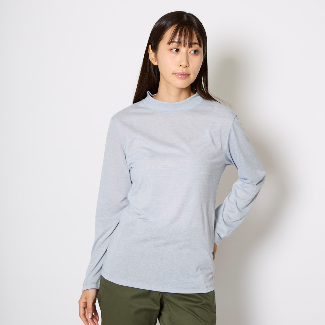 TSマイクロボーダーモックネック (Women's) | Foxfire ブランド公式