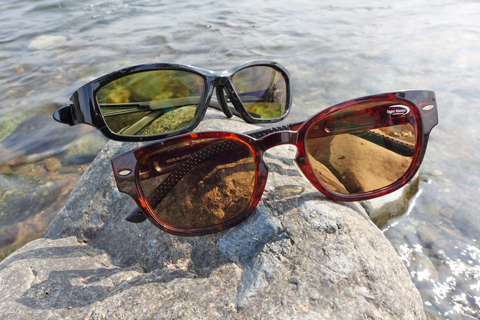 偏光サングラス