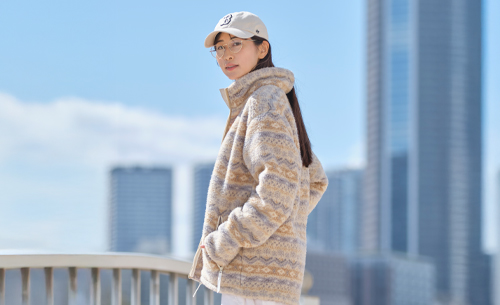 Keep the loopフリースジャケット