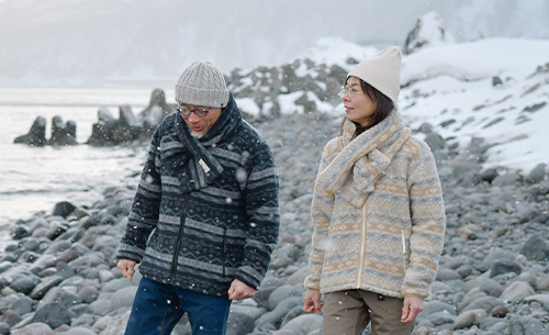 Keep the loopフリースマフラー