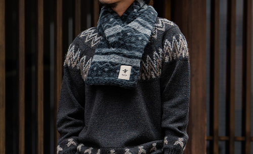 Keep the loopフリースマフラー