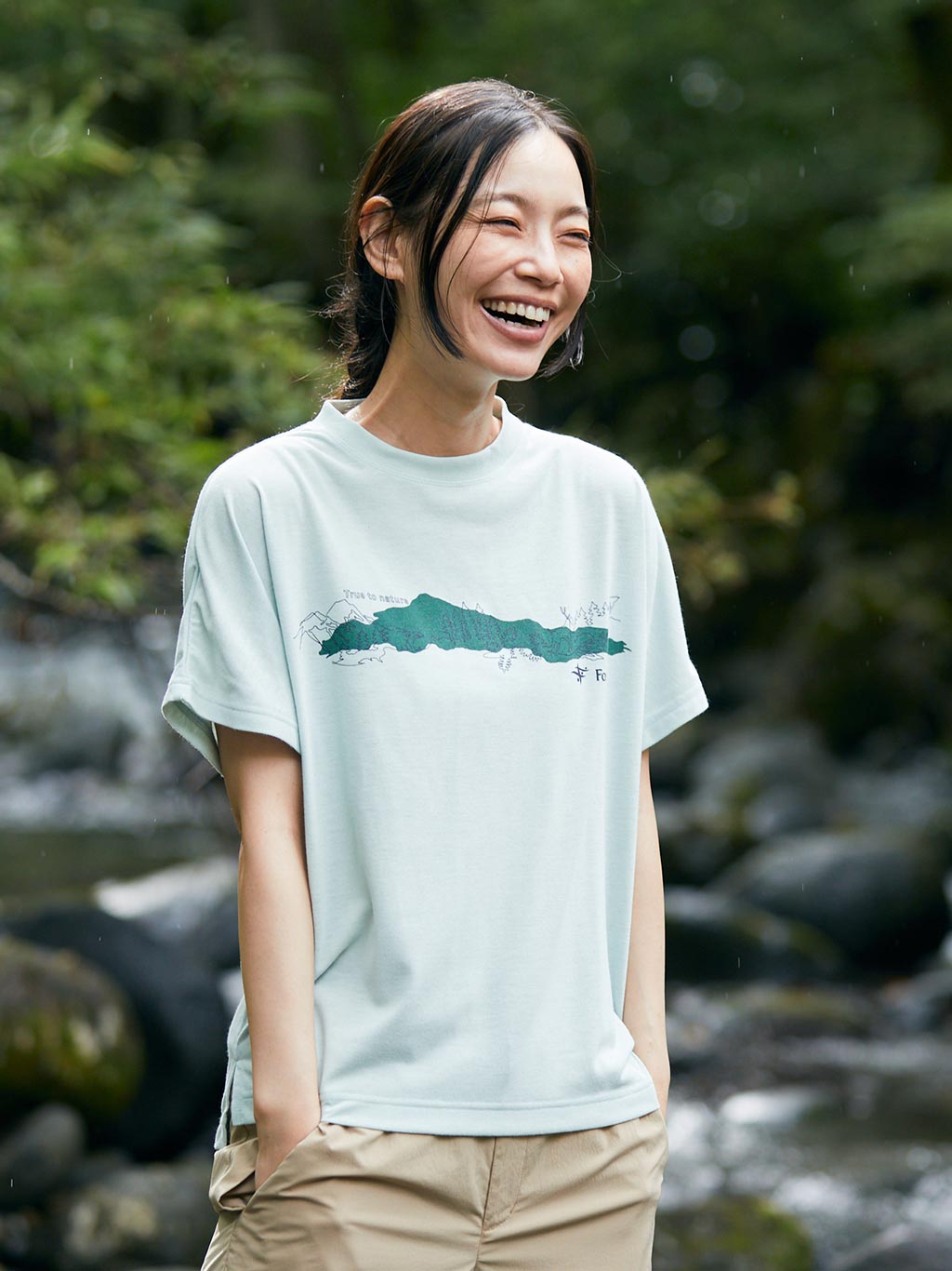 Cシールドエンドレスライズティー