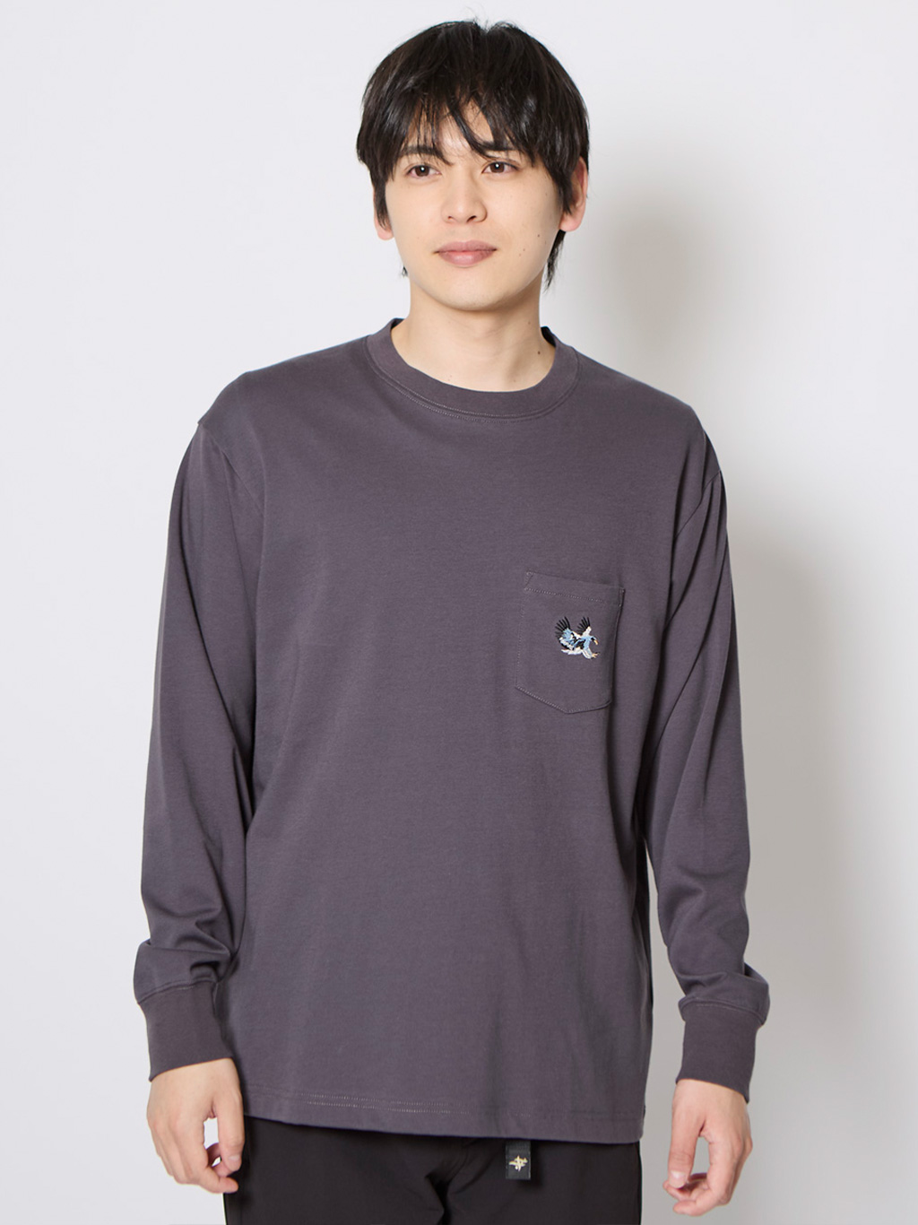 TCイーグルポケットティー着用