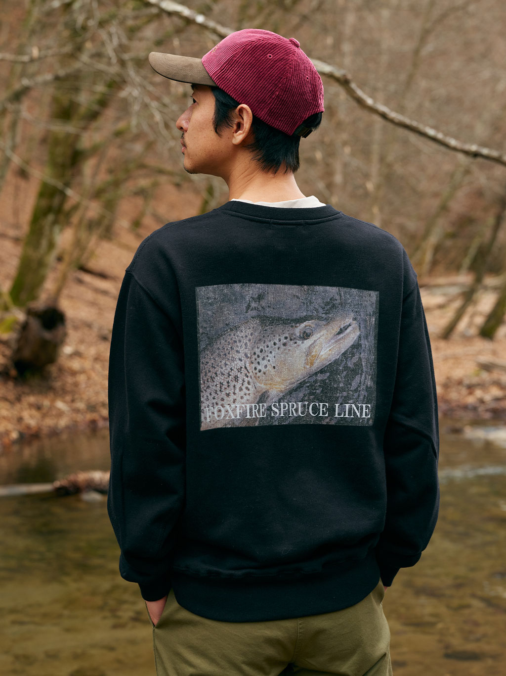 FFヘリテージフォトプリントスエット着用